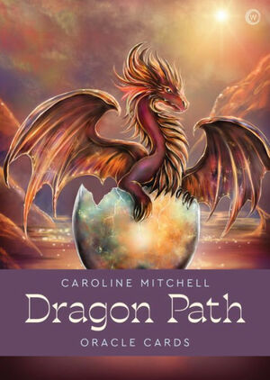 Dragon Path Oracle Cards: A 33 Card Deck & Guidebook by Tiras Verey, Caroline Mitchell
