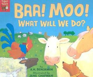 Baa! Moo!: What Will We Do? by A.H. Benjamin, Jane Chapman