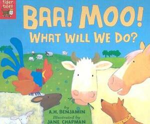 Baa! Moo!: What Will We Do? by A.H. Benjamin, Jane Chapman
