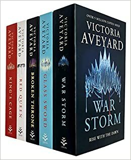 Victoria Aveyard Red Queen Series 5 Books Collection Set by Victoria Aveyard