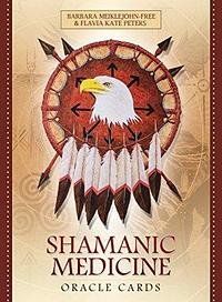 Shamanic Medicine Oracle Cards by Flavia Peters, Barbara Meiklejohn-Free, Yuri Leitch