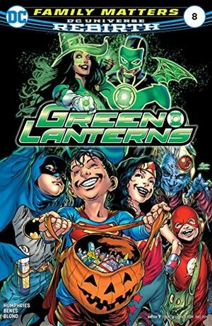 Green Lanterns #8 by Alex Sinclair, Blond, Sam Humphries, Joe Prado, Robson Rocha, Ed Benes