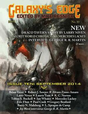 Galaxy's Edge Magazine: Issue 10, September 2014 by Larry Niven, Mercedes Lackey