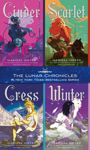 The Lunar Chronicles: Books 1-4 by Marissa Meyer