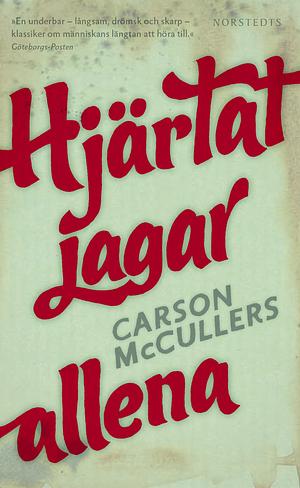 Hjärtat jagar allena by Carson McCullers