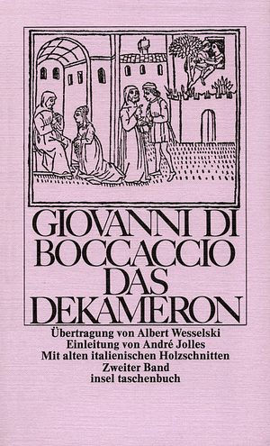 Das Dekameron. Zweiter Band by Giovanni Boccaccio