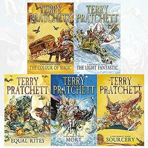 Discworld Novel Series 1 :1 to 5 Books Collection Set by Terry Pratchett