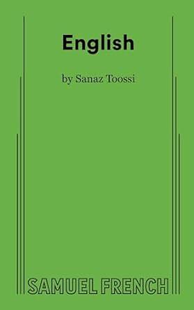 English by Sanaz Toossi