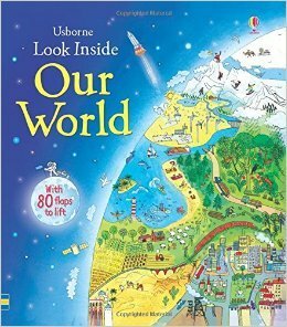Look Inside Our World Board Book by Emily Bone, Marianna Oklejak