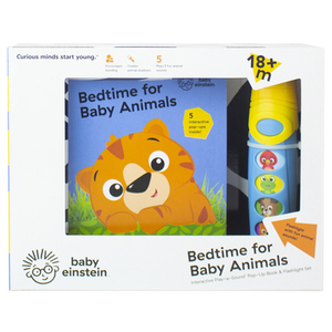 Baby Einstein: Bedtime for Baby Animals: Book and Flashlight Set [With Flashlight] by Pi Kids