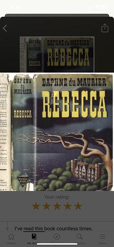 Rebecca by Daphne du Maurier