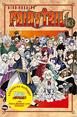 Fairy Tail 63 - Limitierte Edition: mit 44-seitigem Farb-Booklet by Hiro Mashima