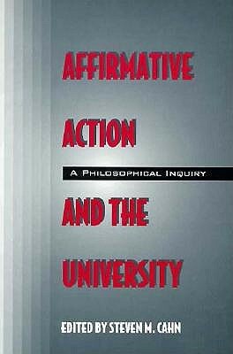 Affirmative Action/Univ PB by Steven Cahn