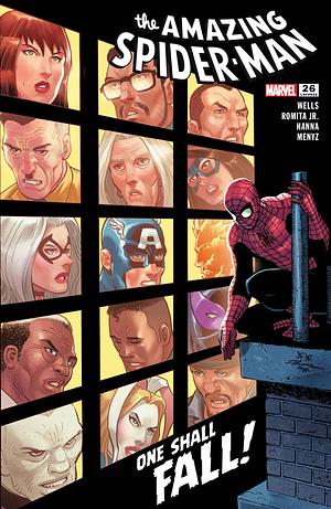 The Amazing Spider-Man (2022) #26 by John Romita Jr., Nick Lowe, VC's Joe Caramagna, Erick Arciniega, Zeb Wells, Marcio Menyz, Scott Hanna