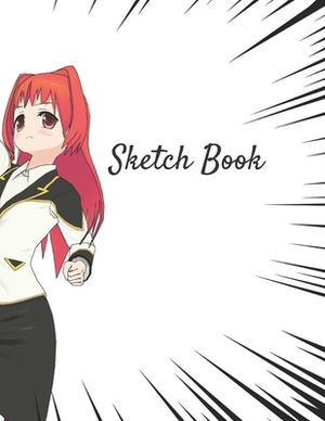 Sketch Book: Manga Themed Personalized Artist Sketchbook For Drawing and Creative Doodling by Adidas Wilson