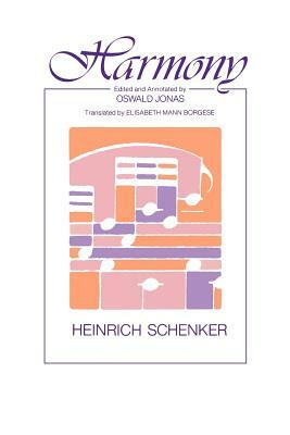 Harmony by Heinrich Schenker