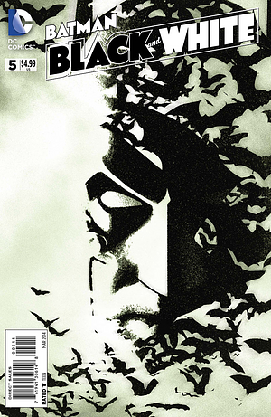 Batman Black and White (2013-2014) #5 by Paolo Rivera, Jimmy Palmiotti, Joshua Middleton, Víctor Ibáñez, Andrew Robinson, Keith Giffen, Len Wein, Ivan Brandon, Javier Pulido, Chris Weston, Blair Butler