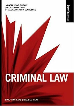 Criminal Law by Stefan Fafinski