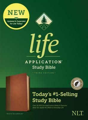 NLT Life Application Study Bible, Third Edition (Leatherlike, Brown/Tan, Indexed) by 