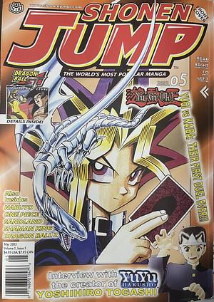 Shonen Jump May 2003, Vol. 1, Issue 5 by Eiichiro Oda, Kazuki Takahashi, Akira Toriyama, Hiroyuki Takei, Masashi Kishimoto, Yoshihiro Togashi