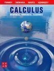 Calculus: Graphical, Numerical, Algebraic by Bert K. Waits, Ross L. Finney, Daniel Kennedy