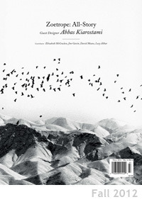 Zoetrope All-Story, Spring 2012, Vol 16, No 1 by Michael Ray