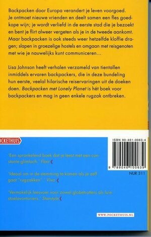 Backpacken met Lonely Planet: De leukste verhalen van onervaren reizigers by Lisa Johnson