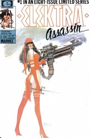 Elektra: Assassin #1 (of 8) by Bill Sienkiewicz, Frank Miller