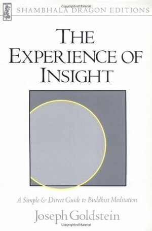 The Experience of Insight: A Simple & Direct Guide to Buddhist Meditation (Shambhala Dragon Editions) by Ram Dass, Robert Hall, Joseph Goldstein
