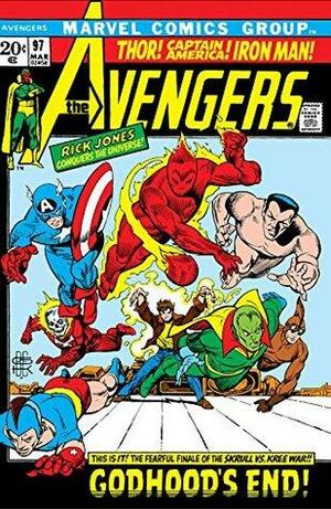 Avengers (1963) #97 by Roy Thomas, Tom Palmer Sr.