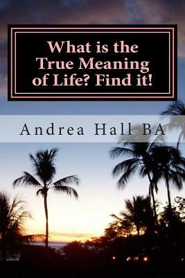 What is the True Meaning of Life? Find it!: The ultimate philosophical discussion of what this life is all about by Andrea Hall