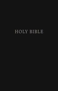 KJV, Pew Bible, Large Print, Hardcover, Black, Red Letter Edition by Thomas Nelson