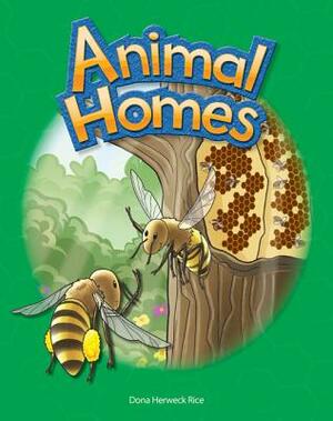 Animal Homes Lap Book by Dona Rice