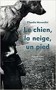 Le chien, la neige, un pied by Claudio Morandini