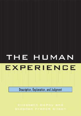 The Human Experience: Description, Explanation, and Judgment by Stephen Gilson, Elizabeth Depoy