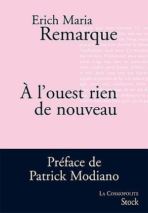 A l'ouest rien de nouveau by Erich Maria Remarque