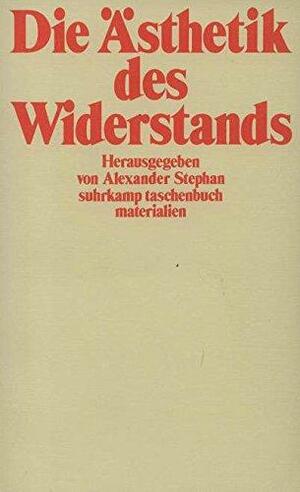 Die Ästhetik des Widerstands. Materialien by Peter Weiss