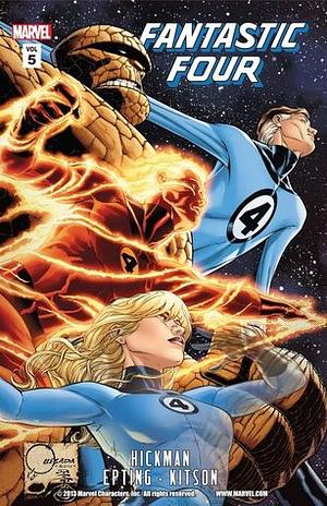 Fantastic Four, Volume 5 by Ming Doyle, Steve Epting, Carmine Di Giandomenico, Barry Kitson, Jonathan Hickman, Leinil Francis Yu, Farel Dalrymple