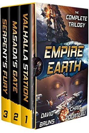 Empire Earth (The Complete Trilogy): A Space Opera Boxed Set by David Bruns, Chris Pourteau