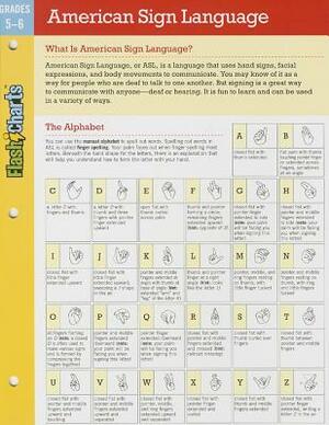 American Sign Language Flashcharts: Grades 5-6 by Lora Heller