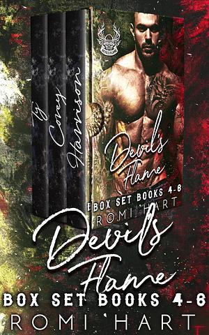 Devil's Flame MC Books 4-6: MC Romance Box Set by Romi Hart, Romi Hart