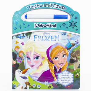 Disney Frozen: Write-And-Erase Look and Find by Pi Kids