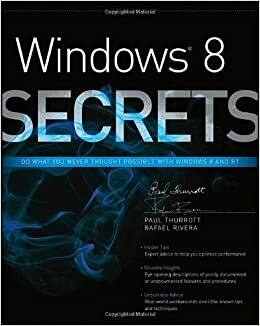 Windows 8 Secrets by Rafael Rivera, Paul Thurrott