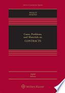 Cases, Problems, and Materials on Contracts: [Connected eBook with Study Center] by Douglas J. Whaley, David Horton