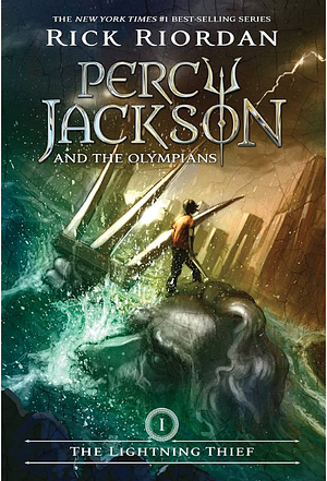 Percy Jackson and the lightning thief by Rick Riordan