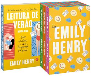 Box Emily Henry: Leitura de Verão, De Férias com Você, Loucos por Livros e Lugar Feliz by Emily Henry