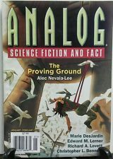 Analog Science Fiction and Fact, January/February 2017 by Stanley Schmidt, Alvaro Zinos-Amaro, F.J. Bergmann, Marissa Lingen, Thoraiya Dyer, Tom Jolly, James E. Gunn, Tom Greene, Guy Stewart, Edward M. Lerner, John G. Kramer, Joel Richards, Richard A. Lovett, Alec Nevala-Lee, Anitha Ann Adkins, Marie DesJardin, Jay Werkheiser, Trevor Quachri, Ken Poyner, Scott Edelman, Christopher L. Bennett, Bill Johnson