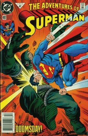 Adventures of Superman (1986-2006) #497 by Jerry Ordway, Tom Grummett