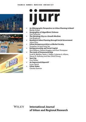 International Journal of Urban and Regional Research, Volume 44, Issue 2 by 