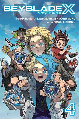 Beyblade X, Vol. 4 by Hikaru Muno, Homura Kawamoto